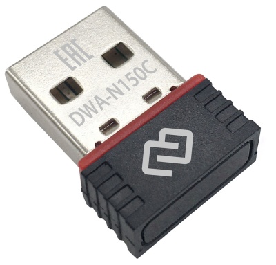 Сетевой адаптер Wi-Fi Digma DWA-N150C N150 USB 2.0 (ант.внутр.) 1ант.