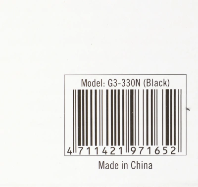 Мышь A4Tech G3-330N черный оптическая 1200dpi беспров. USB 3but