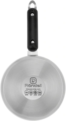 Ковш Rondell Brando RDS-1803 1.3л. d=16см (с крышкой) стальной