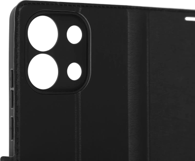 Чехол (флип-кейс) BoraSCO для Xiaomi Redmi Note 13 4G Book Case черный (72993)