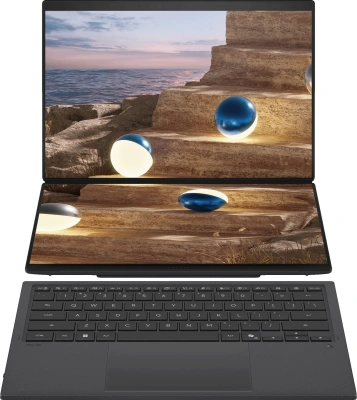 Ноутбук Asus ZenBook Duo UX8407AA-SN279X Core Ultra 9 386H 32Gb SSD1Tb Intel Graphics 14" OLED Touch 3K (2880x1800) Windows 11 Pro dk.grey WiFi BT Cam (90NB16V1-M00F80)