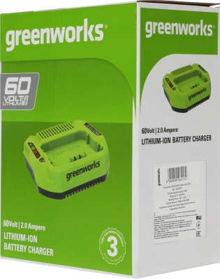 Зарядное устройство Greenworks G60UC (2932007)