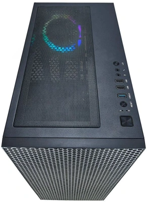 Корпус Azza Hive черный без БП ATX 8x120mm 5x140mm 2xUSB2.0 1xUSB3.0 audio bott PSU