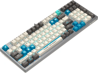 Клавиатура A4Tech S98 Pixels механическая серый/бежевый USB for gamer LED (S98) кабель 1.8м