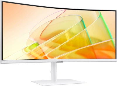 Монитор Samsung 34" ViewFinity S6 S34C650TAUXEN белый VA LED 5ms 21:9 HDMI M/M полуматовая HAS Piv 350cd 178гр/178гр 3440x1440 100Hz FreeSync DP Ultra WQHD USB 8.1кг
