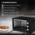 Мини-печь Hyundai MIO-HY094 35л. 1600Вт черный Мини-печь Hyundai MIO-HY094 35л. 1600Вт черный