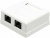 Розетка Lanmaster TWT-SM2-4545-WHRJ45 кат.5E (упак.:1шт) Розетка Lanmaster TWT-SM2-4545-WHRJ45 кат.5E (упак.:1шт)