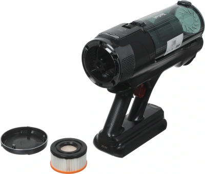 Пылесос Tefal X-Force Flex TY9L42WO 380Вт серый/зеленый