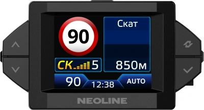 Видеорегистратор с радар-детектором Neoline X-Cop citysmart черный 1080p 135гр. GPS