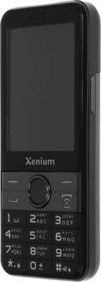 Мобильный телефон Xenium X800 черный моноблок 2Sim 2.8" 240x320 Spreadtrum ThreadX RTOS 0.3Mpix GSM900/1800 MP3 FM microSD max32Gb