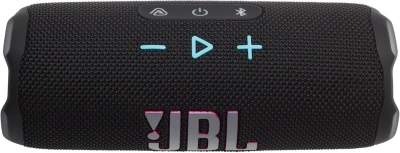 Колонка порт. JBL Flip 7 черный/оранжевый 35W 1.0 BT 4800mAh (JBLFLIP7BLKO)