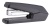 Степлер настольный Deli E0464BLACK Exceed 24/6 26/6 (25листов) черный 100скоб металл/пластик закрытый/открытый коробка