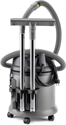 Строительный пылесос Karcher NT 27/1 1380Вт (уборка: сухая/сбор воды) серый