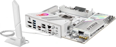 Материнская плата Asus ROG STRIX B850-G GAMING WIFI Socket AM5 AMD B850 4xDDR5 mATX AC`97 8ch(7.1) 2.5Gg RAID+HDMI+DP