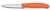 Нож кухонный Victorinox Swiss Classic (6.7609.C1) стальной универсальный для чистки овощей и фруктов лезв.80мм прямая заточка оранжевый