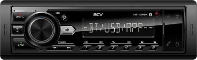 Автомагнитола ACV AVS-401UBW 1DIN 4x50Вт v5.0 USB 2.0 AUX 1.3" 2 RDS (43343)