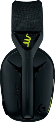 Наушники с микрофоном Logitech G435 черный/желтый накладные BT/Radio оголовье (981-001051)