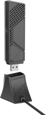 Сетевой адаптер Wi-Fi Asus ROG USB-BE92 BE6500 USB 3.0 (ант.внутр.) 2ант.