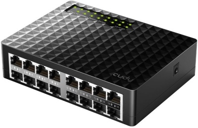 Коммутатор Cudy FS1016 (L2) 16x100Мбит/с неуправляемый
