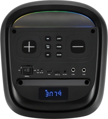 Минисистема Hyundai H-MC1237 черный 40Вт FM USB BT micro SD