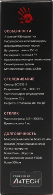 Мышь A4Tech Bloody P91s розовый оптическая 8000dpi USB 8but (P91S PINK ACTIVATED)