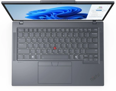 Ноутбук Lenovo ThinkPad T14 G5 Core Ultra 7 155U 16Gb SSD512Gb Intel Graphics 14" IPS WUXGA (1920x1200) Windows 11 Pro 64 grey WiFi BT Cam (21ML0089US)