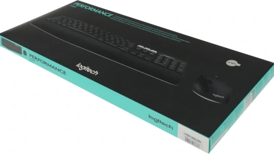 Клавиатура + мышь Logitech MK850 клав:черный мышь:черный USB беспроводная slim Multimedia (920-008486)