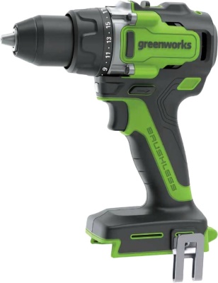 Дрель-шуруповерт Greenworks GD24DD90 аккум. патрон:быстрозажимной (3707507)