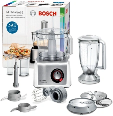 Кухонный комбайн Bosch MultiTalent 8 MC812S814 1250Вт белый