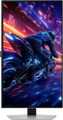 Монитор Samsung 27" Odyssey OLED G6 S27FG602SIXCI серебристый OLED LED 16:9 HDMI матовая HAS Piv 300cd 178гр/178гр 2560x1440 500Hz FreeSync Premium Pro DP 2K USB 6.9кг