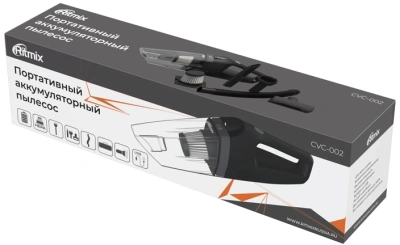 Пылесос Автомобильный Ritmix CVC-002 черный 60Вт