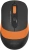 Мышь A4Tech Fstyler FG10S черный/оранжевый оптическая 2000dpi silent беспров. USB для ноутбука 4but (FG10S ORANGE)