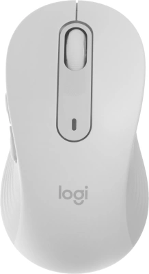 Мышь Logitech M650 L белый оптическая 4000dpi silent беспров. BT/Radio USB 5but (910-006389)