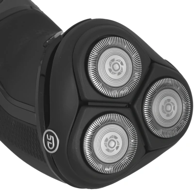 Бритва роторная Philips Series 3000 S3144/00 реж.эл.:3 питан.:аккум. черный/синий