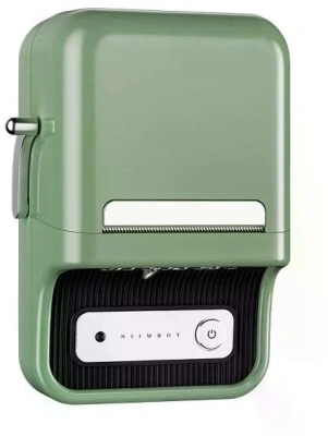 Термопринтер Niimbot B21 Pro (1747404/1747186) 300dpi 60мм/с/USB/BT для печ.этик. темно-зеленый