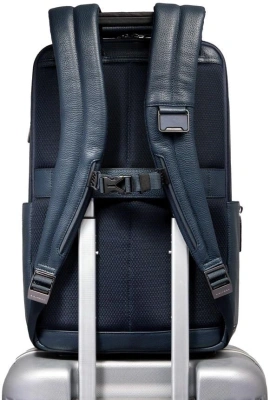Рюкзак мужской Piquadro Modus CA7106MOS/BLU синий натур.кожа