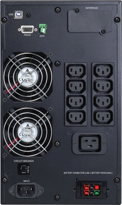 Источник бесперебойного питания Powercom Macan MAC-2000 2000Вт 2000ВА черный