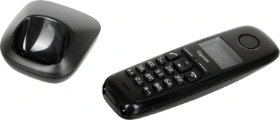 Р/Телефон Dect Gigaset A170 DUO черный (труб. в компл.:2шт) АОН