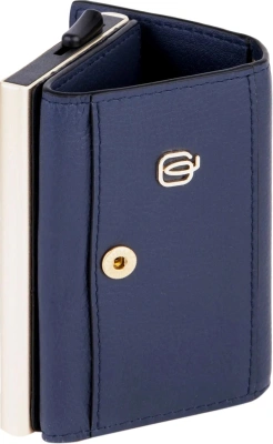 Чехол для кредитных карт Piquadro Lyra PP5649W92R/BLU4 синий натур.кожа