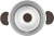 Кастрюля Rondell Coffee Bean RDS-1645 5.7л. d=24см (с крышкой) стальной Кастрюля Rondell Coffee Bean RDS-1645 5.7л. d=24см (с крышкой) стальной
