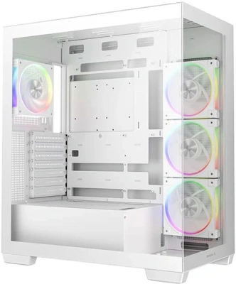 Корпус Deepcool CG580 4F V2 WH белый без БП ATX 6x120mm 4x140mm 2xUSB3.0 audio bott PSU