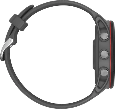 Смарт-часы Garmin Forerunner 255 33мм 1.3" корп.черный рем.темно-серый (010-02641-10)