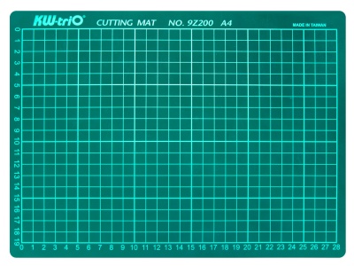 Подкладка для резки Kw-Trio 9Z200 A4 300х220мм зеленый