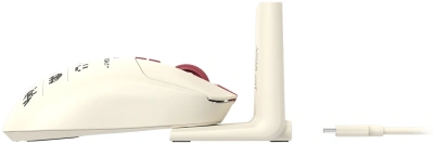 Мышь A4Tech Bloody R72 Ultra Duo белый/красный оптическая 20000dpi беспров. USB/USB-C 7but (R72 ULTRA DUO PIXELS RED)