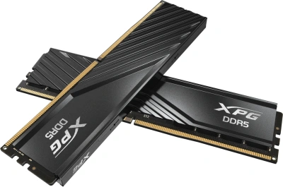 Память DDR5 2x16GB 6400MHz A-Data AX5U6400C3216G-DTLABBK XPG Lancer Blade RTL Gaming PC5-51200 CL32 DIMM UDIMM ECC 288-pin 1.4В kit dual rank с радиатором Ret