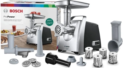 Мясорубка Bosch MFW68660 2200Вт черный