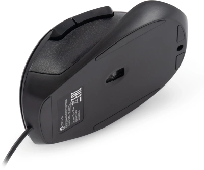 Мышь Оклик 504M черный/серый оптическая 3600dpi silent USB 6but (2004741)