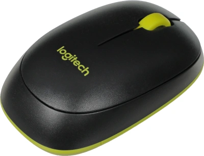 Клавиатура + мышь Logitech MK240 клав:черный/желтый мышь:черный/желтый USB беспроводная slim Multimedia (920-008198)