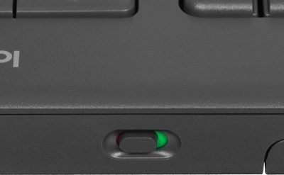 Клавиатура Logitech K400 Plus черный USB беспроводная Multimedia (920-007173)