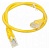 Патч-корд Lanmaster UTP TWT-45-45-0.5-YL вилка RJ-45-вилка RJ-45 кат.5е 0.5м желтый ПВХ (уп.:1шт)